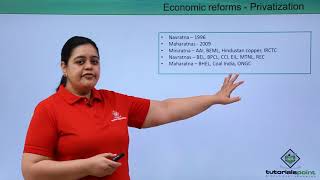 Class 11th – Economic Reforms Privatization  Indian Economics  Tutorials Point [upl. by Shear]