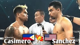 CASIMERO vs SANCHEZ Fight Highlights [upl. by Nuarb942]