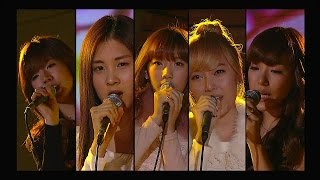 【TVPP】SNSD  Gee Acoustic  Rock ver 소녀시대  지 어쿠스틱  락 버전  Lalala Live [upl. by Rebba]