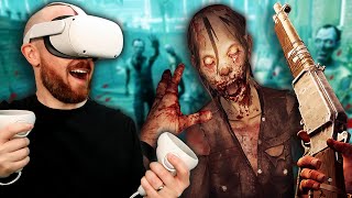 Oculus Quest 2 The Walking Dead Saints amp Sinners Gameplay [upl. by Sillyrama]