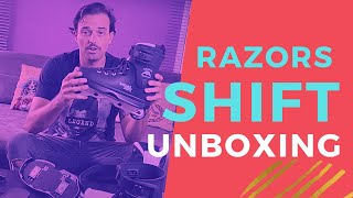 Razors Shift inline skates unboxing  Primeras impresiones [upl. by Hayalat]