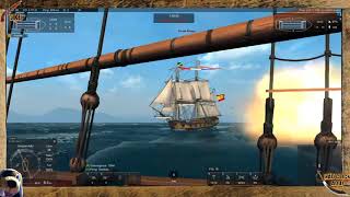 NAVAL ACTION GAMEPLAY PT BR [upl. by Prussian]