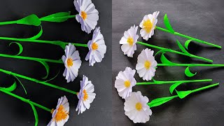 How to Make Flowers From Colour Paper Paper Craft Paper Flowers [upl. by Naillimixam]