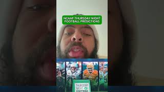 NCAAF TNF CTC predictions carltalkingcollege collegefootball refuse2losesports [upl. by Ayhdnas]