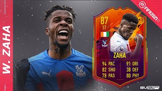 WILFRIED ZAHA 87  Wie gut ist seine Headliner Karte  FIFA 21 Player Review [upl. by Ahsiliw]