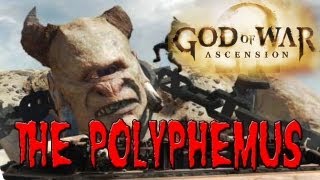 God of War ASCENSION Execution of POLYPHEMUS Cyclopes HD [upl. by Ziom30]