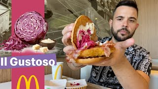 IL GUSTOSO 🍔 i NUOVI Hamburger del Mc Donald PROVIAMOLO [upl. by Saire]