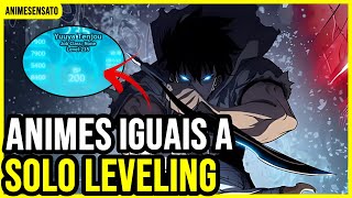 5 ANIMES QUE SÃO IGUAIS SOLO LEVELING [upl. by Nefets]