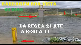 Barragem Boa Vista Sensacional  11 metros em 60 dias da régua 21a 10 falta 4 para o cuncas 2 [upl. by Atiuqad]