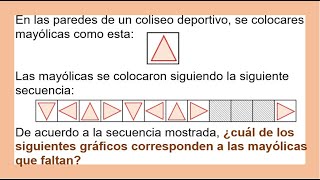 646  Pregunta resuelta sobre series de figuras y mayólicas [upl. by Elleunamme404]