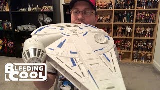 Hasbro’s Solo A Star Wars Story Millennium Falcon Kessel Run  Bleeding Cool [upl. by Yziar485]