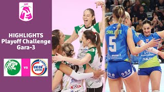 Vallefoglia  Pinerolo  Highlights  Gara 3 Playoff Challenge  Lega Volley Femminile [upl. by Svensen]