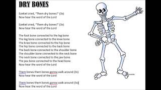 Dry Bones Lyrics Video [upl. by Isiahi]