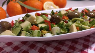 Best salads to loose weightHealthy Avocado salad [upl. by Bilski339]