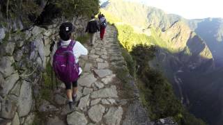 Inca Trail Hike to Machu Picchu amp Huayna Picchu [upl. by Ahsatniuq]