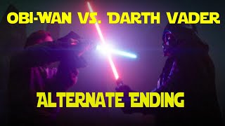 ObiWan vs Darth Vader Alternate Ending Parody [upl. by Hairabez]