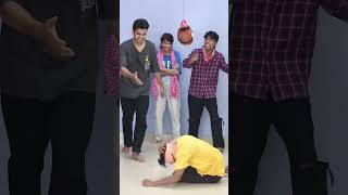 Break the matka with head  challenge  short funny comedyyoutubeshorts  viral [upl. by Adin357]