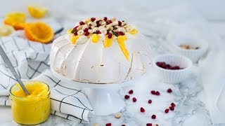 Pavlova s limunom i bijelom čokoladom  recept [upl. by Nathalia]