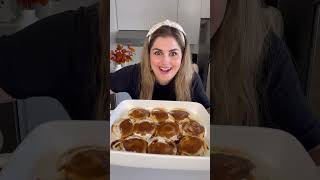 Pumpkin Heavy Cream TIkTok Cinnamon Rolls recipe fallbaking [upl. by Harias161]