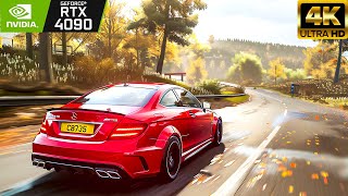 MERCEDES C63 AMG COUPE PC RTX 4090 Ray Tracing ULTRA Realistic Graphics 4K Forza Horizon 5 [upl. by Pironi]