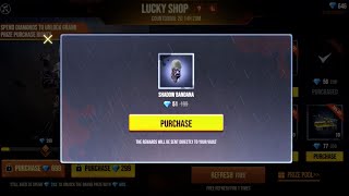 NEW LUCKY SHOP FREE FIRE RETURN GARENA FREE FIRE [upl. by Zaller]