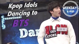 Weekdays KPop Kpop Idols dancing to BTS [upl. by Stephine991]