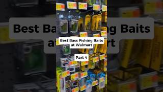 Best Bass Fishing Baits at Walmart Part 4 fishing [upl. by Ehcar]