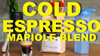 COLD ESPRESSO MAPIOLE BLEND BERSAMA STARESSO MIRAGE KUY [upl. by Aronael653]