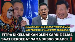 RUDIANA TERBUKTI MEMUKUL 8 TERPIDANA FITRA DIBERHENTIKAN OLEH KARNI ELIAS [upl. by Acirderf323]