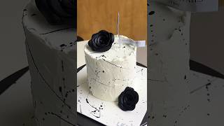 Immersive Cake Making Ecuadorian Black Rose Cake Tutorial cakemaking shorts Ecuadorianrose [upl. by Roice755]