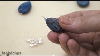 How to Turn a Bead into a Pendant  Beadaholique [upl. by Inverson]