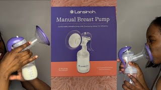 Lansinoh Manual Breast Pump Review [upl. by Assela195]