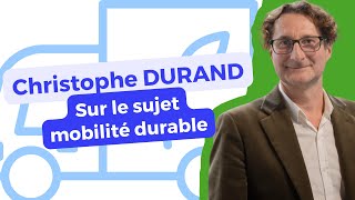 Christophe Durand sur le sujet mobilité durable [upl. by Idna855]