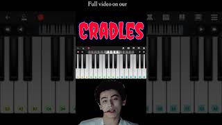 Cradles Piano Tutorial  cradles cradlespiano [upl. by Presber]