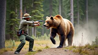 Grizzly Bear Attacks amp Kills Park Ranger on October 2nd 2024 [upl. by Buhler202]