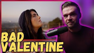 ANGELINA JORDAN  BAD VALENTINE Official Video  REACTION [upl. by Allain]