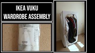 Ikea Vuku Wardrobe Assembly [upl. by Mcclelland848]