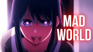 Nightcore  Mad World Lyrics AMV [upl. by Siegel]