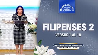 Filipenses 2 Hna María Luisa Piraquive – IDMJI [upl. by Goldfinch]