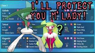 A GALLADE AND TSAREENA TRICK ROOM TEAM VGC Regulation F [upl. by Sidonie464]