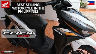 2022 HONDA CLICK 125i  Full Review  WalkAround [upl. by Ardys]