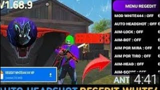 REGEDIT WHITE444 V4  MACRO AUTO HEADSHOT FREE FIRE ANDROID  HEADSHOT APK REGEDIT VIPماكرو هيدشوت [upl. by Leba]