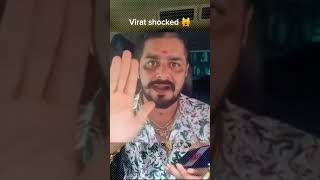 Virat shocked 😦 Anushka rocked 🗿 cricket virushka cheeku anushka trending [upl. by Etiragram]