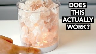 Himalayan Salt Lamp Review amp Unboxing  Do they actually work [upl. by Harrus]