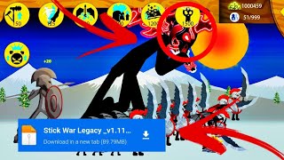 stick war legacy new mod Vip APK new cosmic boss 🔥 galaxy griffon [upl. by Yruoc]