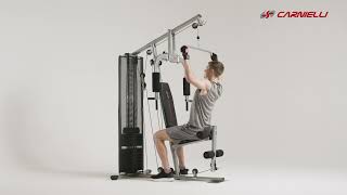 Panca Multifunzione Carnielli Gymfit 1000 [upl. by Torres]