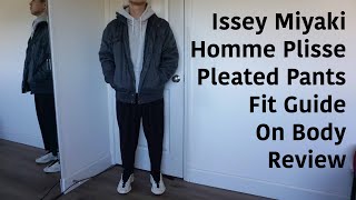 Issey Miyake Homme Plisse Fit Guide  Review  OnBody [upl. by Ebert]