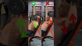 quotDumbbell Shoulder Press Right vs Wrong Fix Your Form 💪quot [upl. by Artenal]