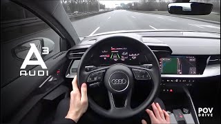 2025 Audi A3 Sportback 35 TFSI — POV Drive  POVDRIVE 🇵🇱 [upl. by Ecilef]