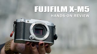 Review  Fujifilm XM5  A mini XS20 [upl. by Yeo]